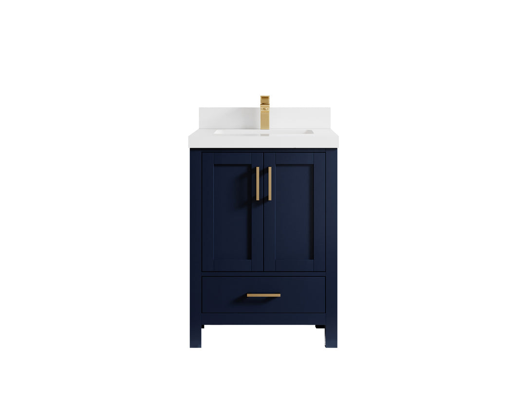Malibu 24 in. W x 22 in. D Single Sink Bathroom Vanity