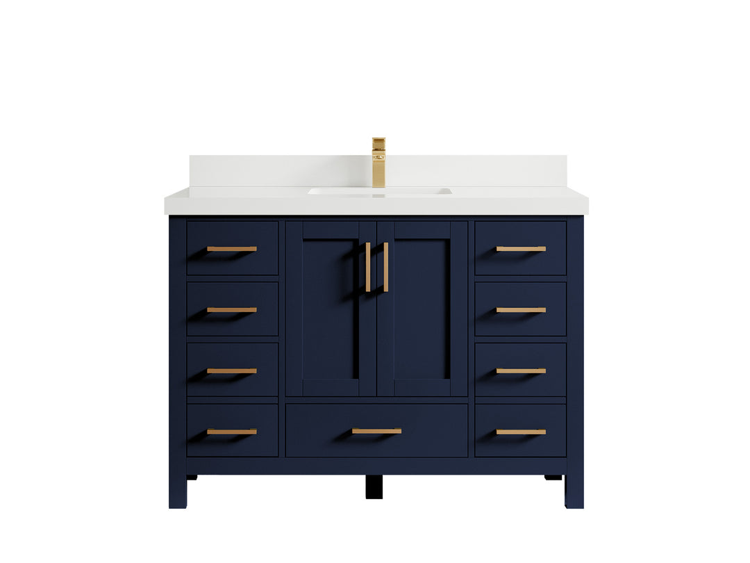Malibu 48 in. W x 22 in. D Single Sink Bathroom Vanity