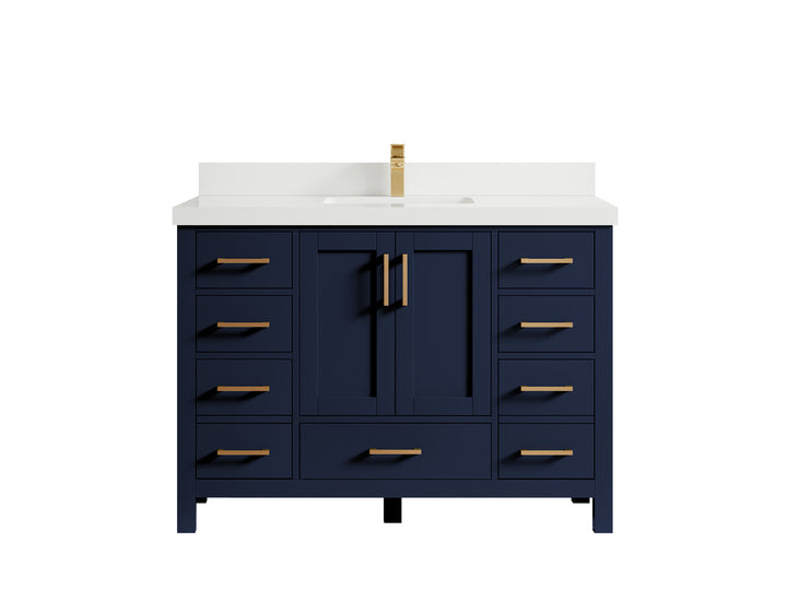 Malibu 48 in. W x 22 in. D Single Sink Bathroom Vanity - photo 45