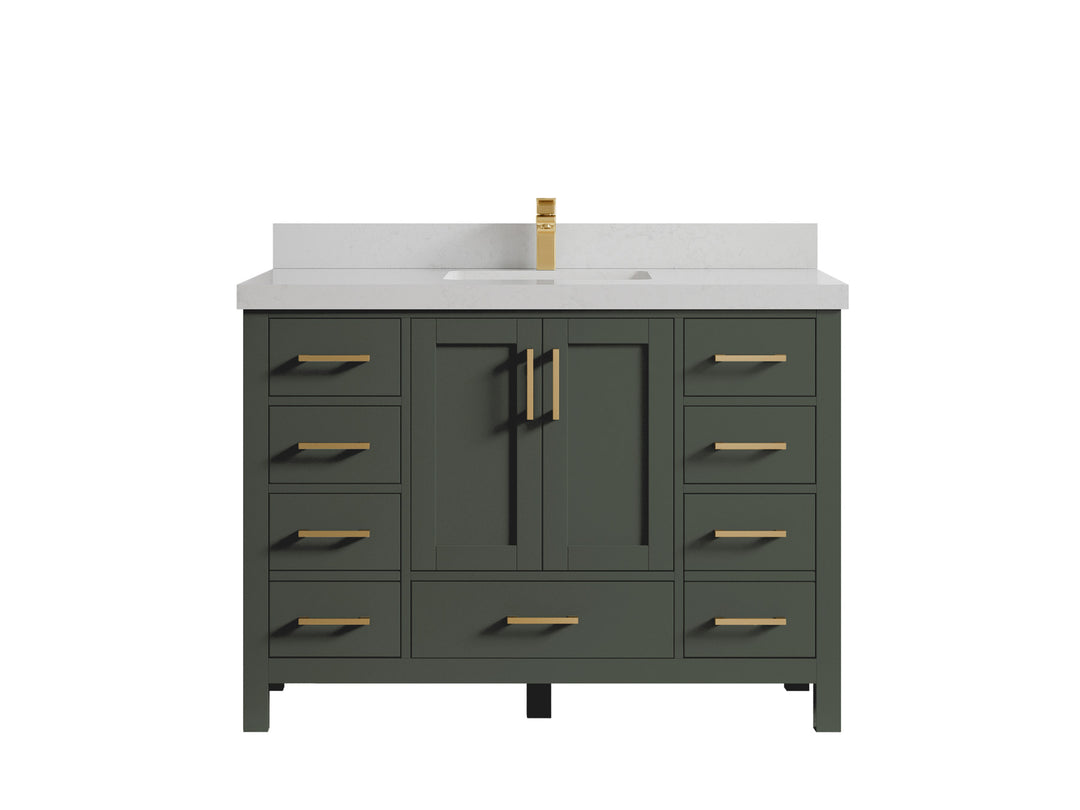 Malibu 48 in. W x 22 in. D Single Sink Bathroom Vanity