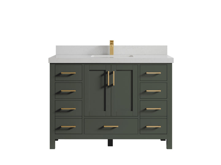 Malibu 48 in. W x 22 in. D Single Sink Bathroom Vanity - photo 40