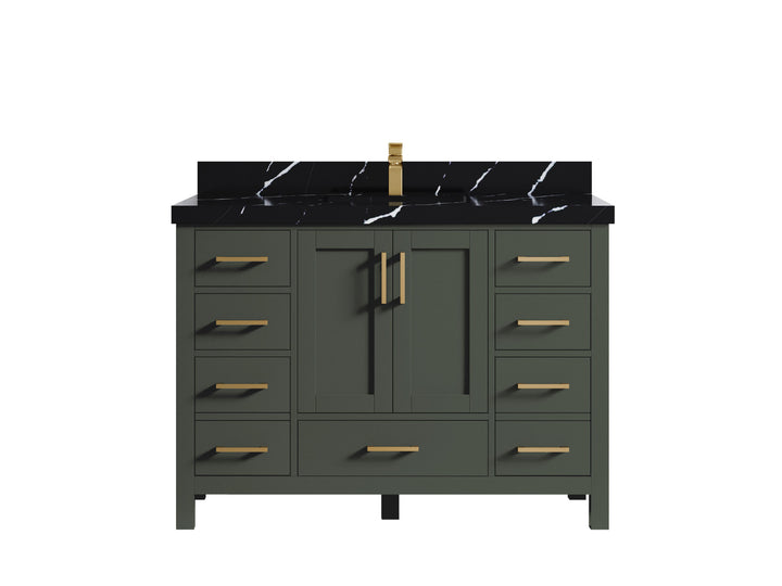 Malibu 48 in. W x 22 in. D Single Sink Bathroom Vanity - photo 46