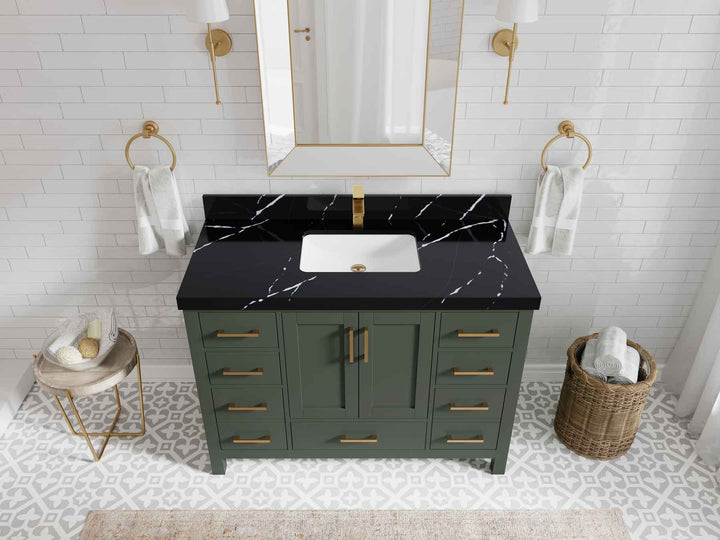 Malibu 48 in. W x 22 in. D Single Sink Bathroom Vanity - photo 45