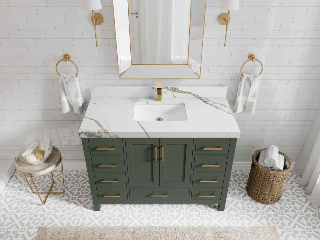 Malibu 48 in. W x 22 in. D Single Sink Bathroom Vanity