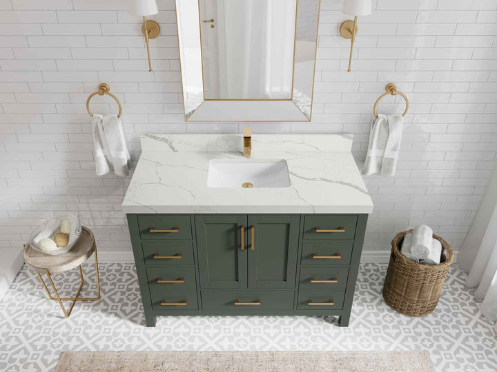 Malibu 48 in. W x 22 in. D Single Sink Bathroom Vanity - photo 37