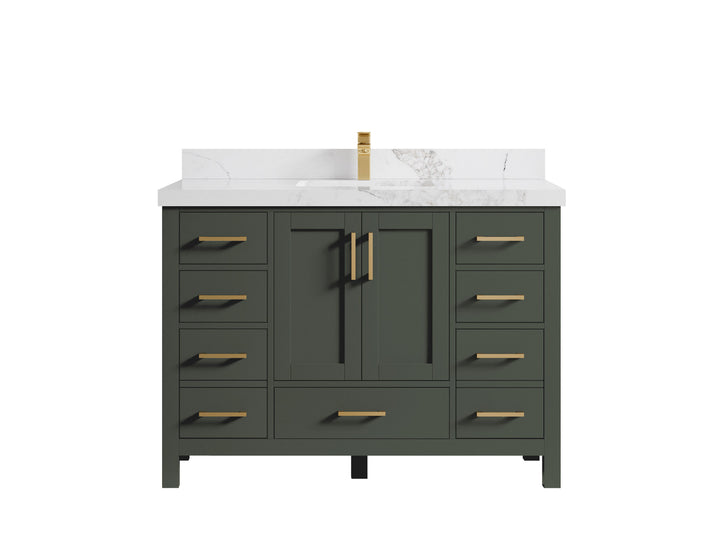 Malibu 48 in. W x 22 in. D Single Sink Bathroom Vanity - photo 42