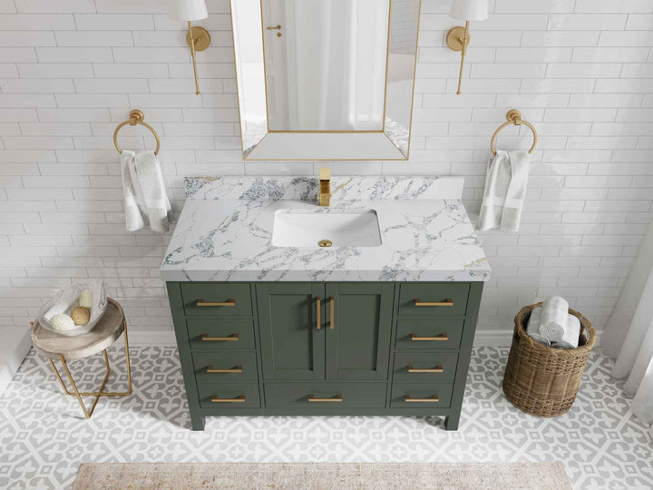 Malibu 48 in. W x 22 in. D Single Sink Bathroom Vanity - photo 43