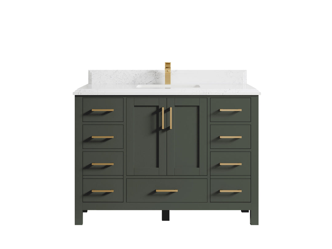 Malibu 48 in. W x 22 in. D Single Sink Bathroom Vanity