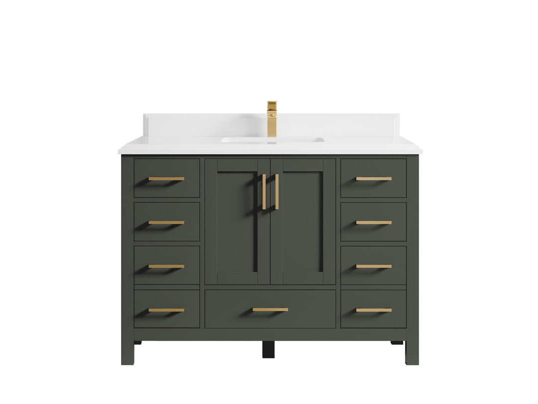 Malibu 48 in. W x 22 in. D Single Sink Bathroom Vanity