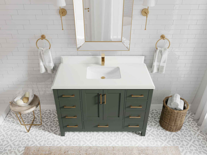 Malibu 48 in. W x 22 in. D Single Sink Bathroom Vanity - photo 29