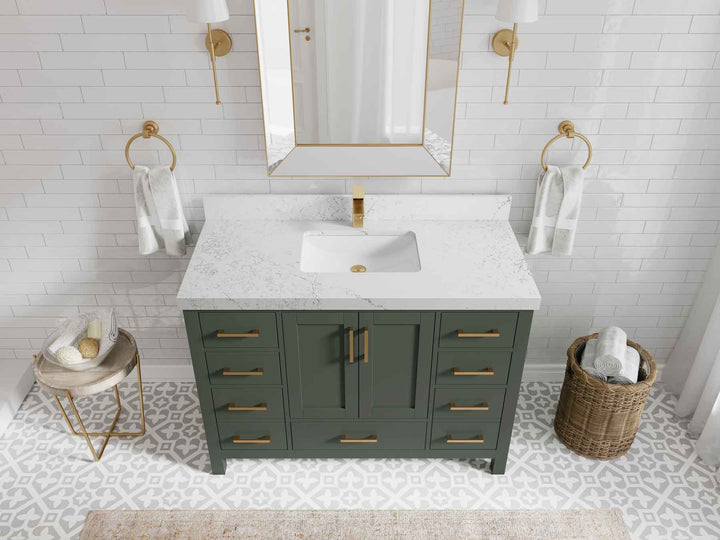 Malibu 48 in. W x 22 in. D Single Sink Bathroom Vanity - photo 33