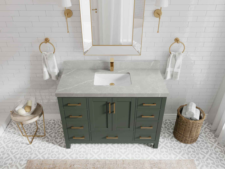 Malibu 48 in. W x 22 in. D Single Sink Bathroom Vanity - photo 13
