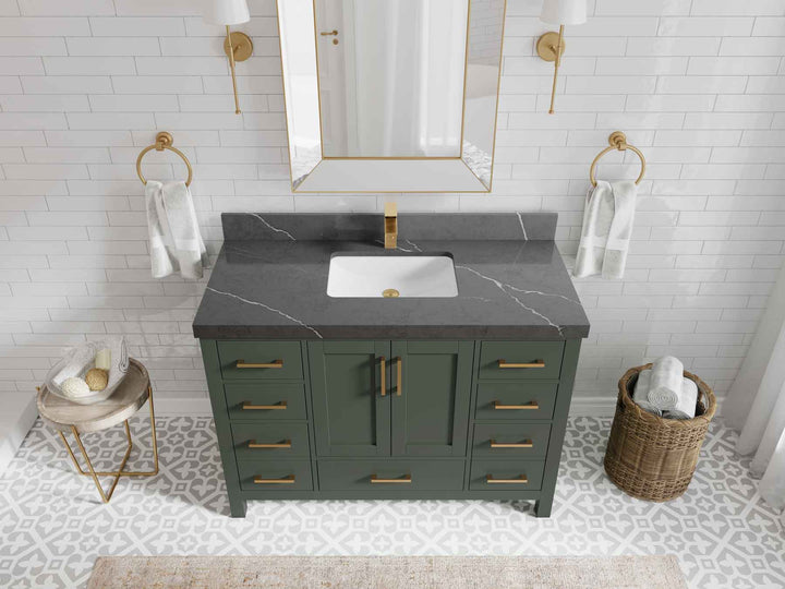 Malibu 48 in. W x 22 in. D Single Sink Bathroom Vanity - photo 21