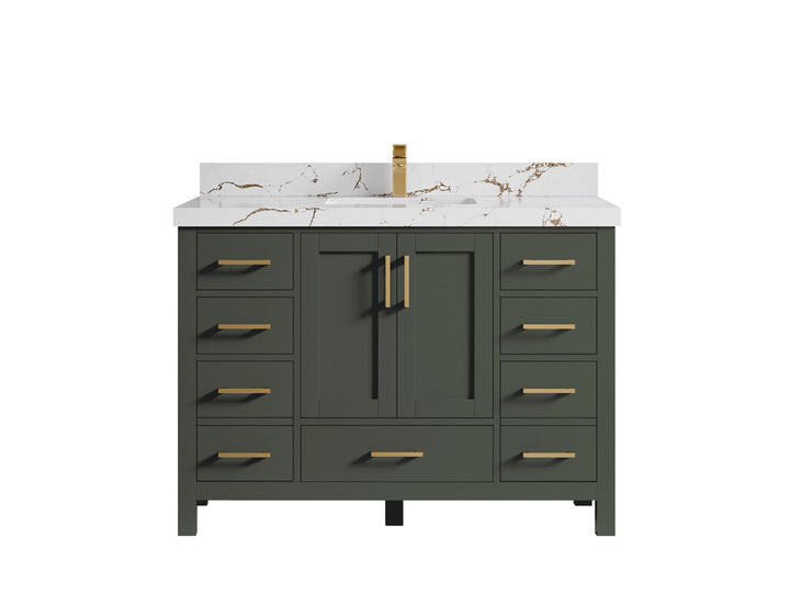 Malibu 48 in. W x 22 in. D Single Sink Bathroom Vanity - photo 32