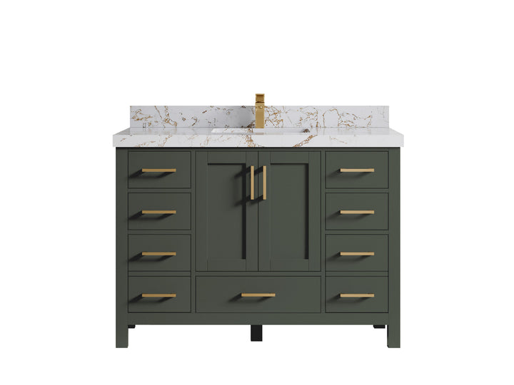 Malibu 48 in. W x 22 in. D Single Sink Bathroom Vanity - photo 16