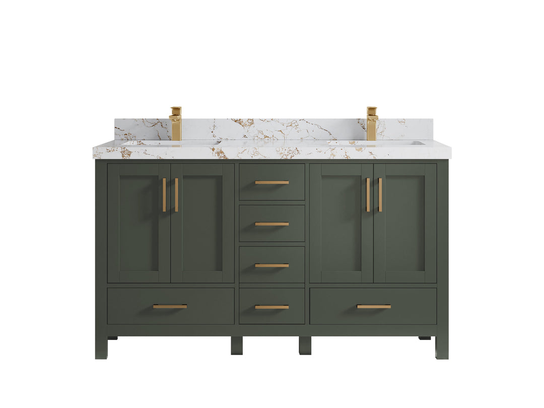 Double sink bathroom vanity