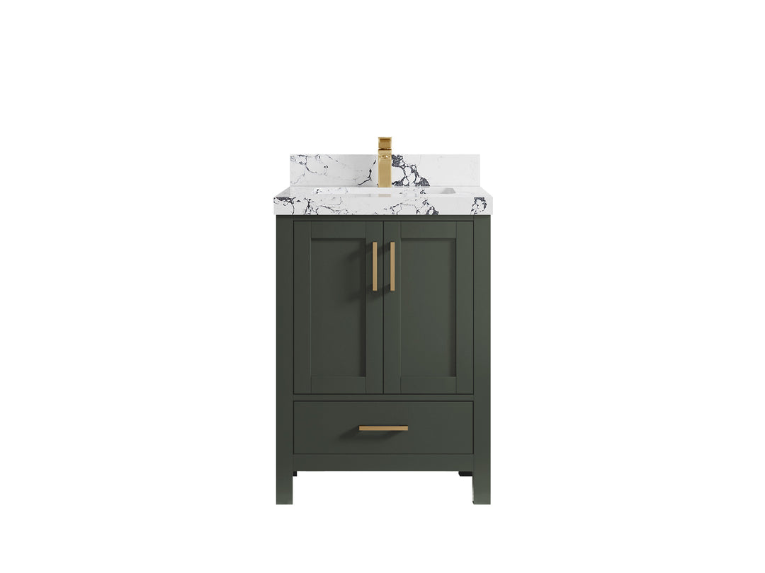 Malibu 24 in. W x 22 in. D Single Sink Bathroom Vanity