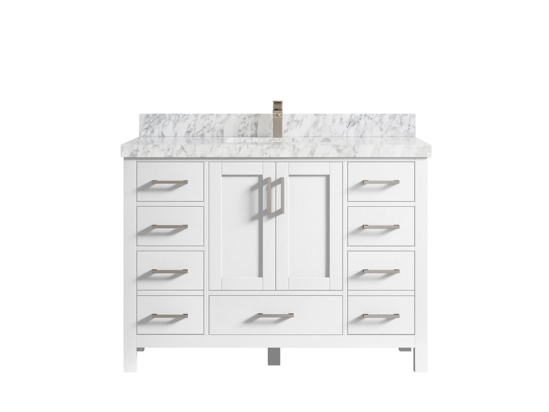 Malibu 48 in. W x 22 in. D Single Sink Bathroom Vanity