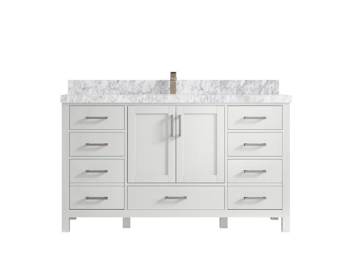 Malibu 60 in. W x 22 in. D Single Sink Bathroom Vanity - photo 7