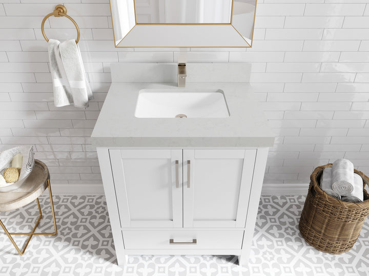 Malibu 30 in. W x 22 in. D Single Sink Bathroom Vanity - photo 14