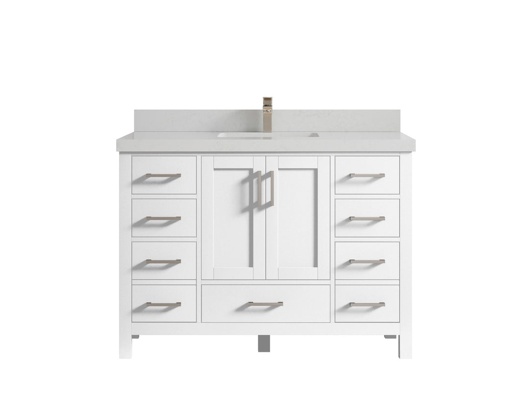 Malibu 48 in. W x 22 in. D Single Sink Bathroom Vanity
