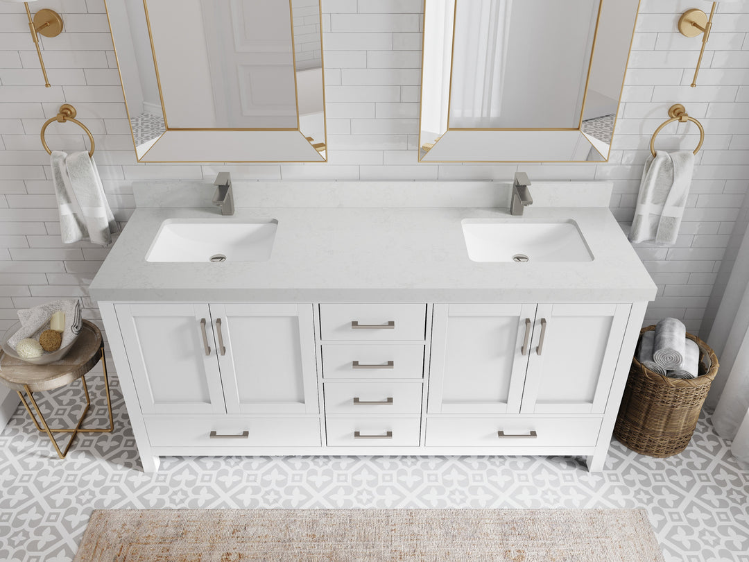 Malibu 60 in. W x 22 in. D Single Sink Bathroom Vanity