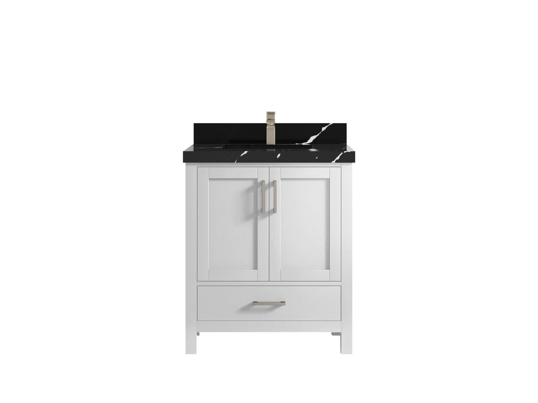 Malibu 30 in. W x 22 in. D Single Sink Bathroom Vanity