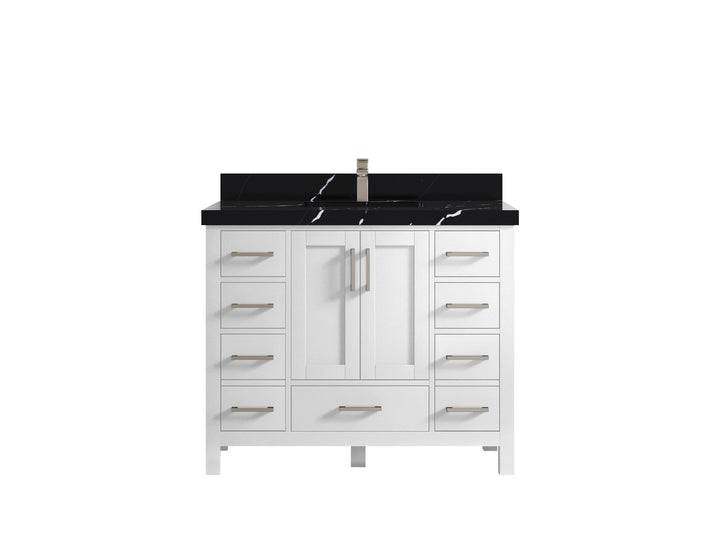 Malibu 42 in. W x 22 in. D Single Sink Bathroom Vanity - photo 9