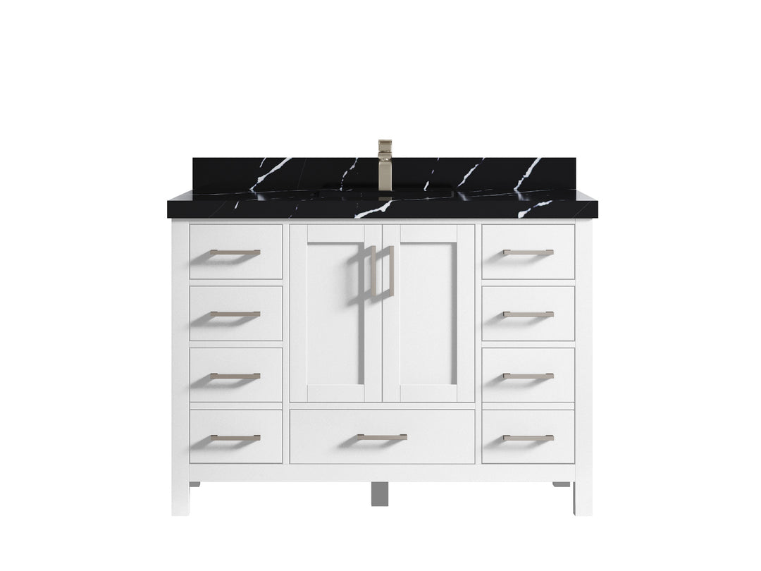 Malibu 48 in. W x 22 in. D Single Sink Bathroom Vanity