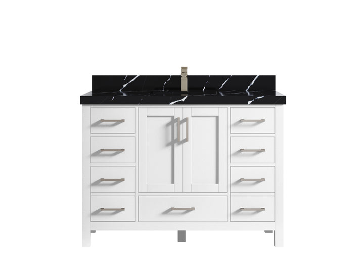 Malibu 48 in. W x 22 in. D Single Sink Bathroom Vanity - photo 9