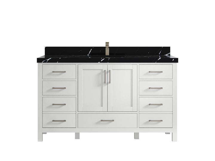 Malibu 60 in. W x 22 in. D Single Sink Bathroom Vanity - photo 11