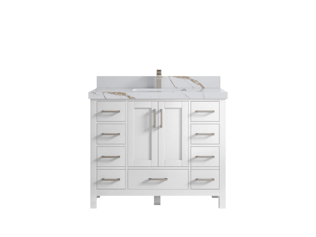 Malibu 42 in. W x 22 in. D Single Sink Bathroom Vanity