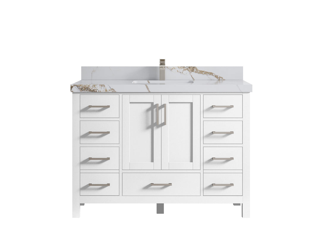 Malibu 48 in. W x 22 in. D Single Sink Bathroom Vanity