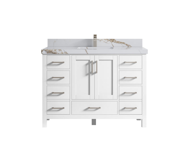 Malibu 48 in. W x 22 in. D Single Sink Bathroom Vanity - photo 15