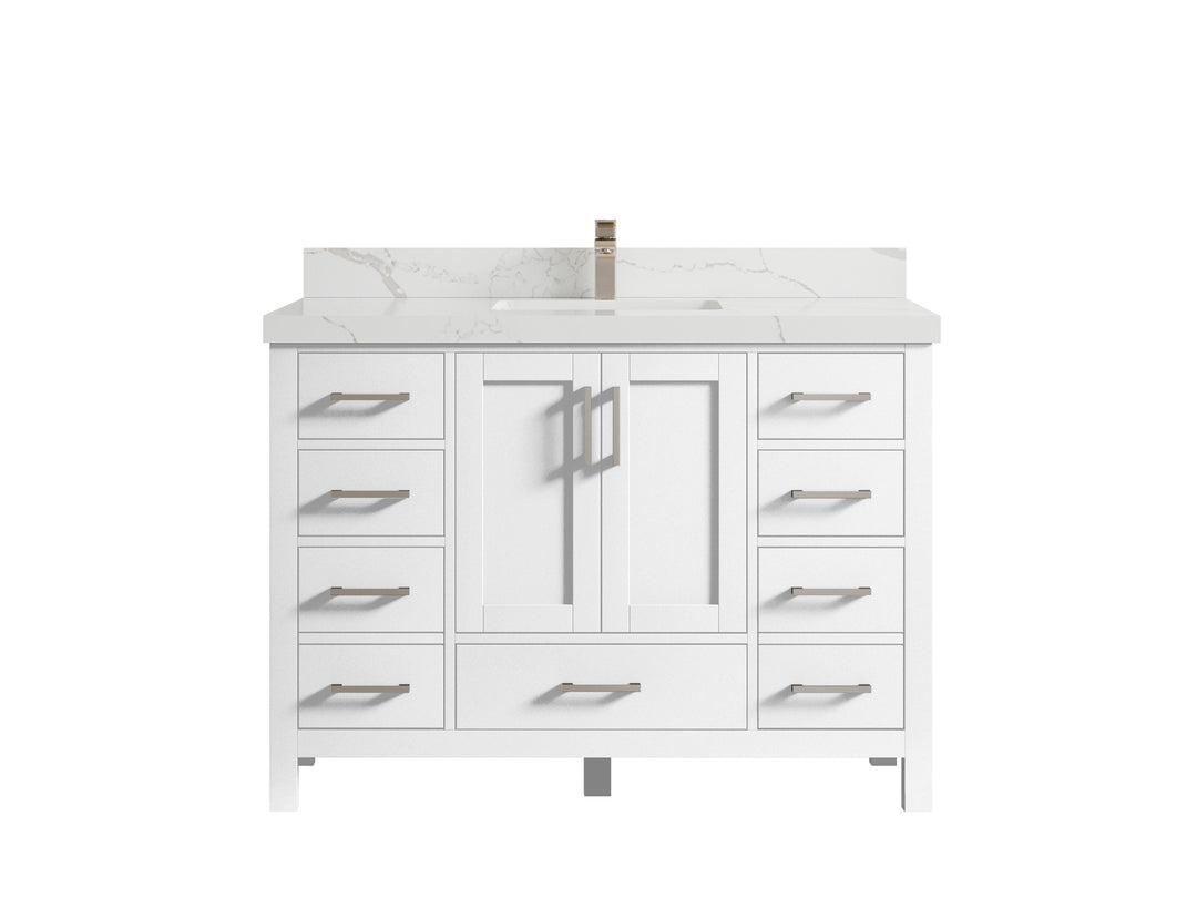 Malibu 48 in. W x 22 in. D Single Sink Bathroom Vanity