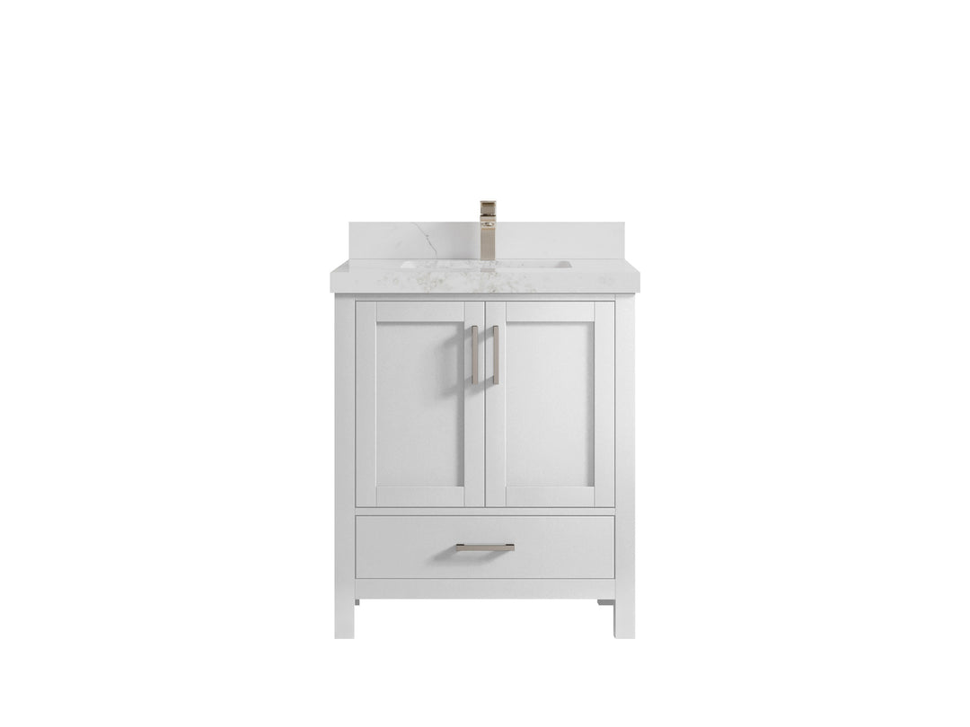 Malibu 30 in. W x 22 in. D Single Sink Bathroom Vanity