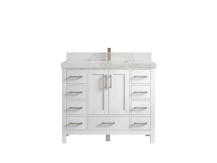 Malibu 42 in. W x 22 in. D Single Sink Bathroom Vanity - photo 17