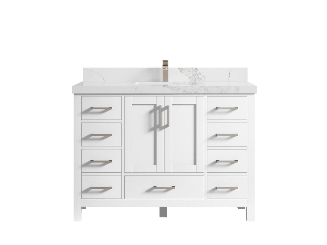 Malibu 48 in. W x 22 in. D Single Sink Bathroom Vanity