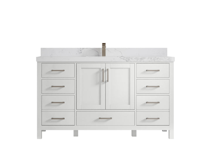Malibu 60 in. W x 22 in. D Single Sink Bathroom Vanity - photo 17