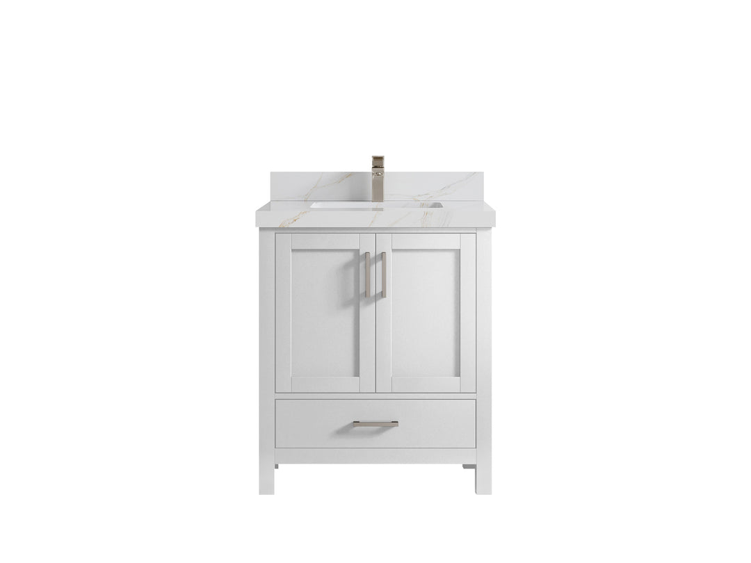 Malibu 30 in. W x 22 in. D Single Sink Bathroom Vanity