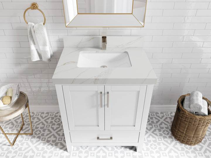 Malibu 30 in. W x 22 in. D Single Sink Bathroom Vanity - photo 22