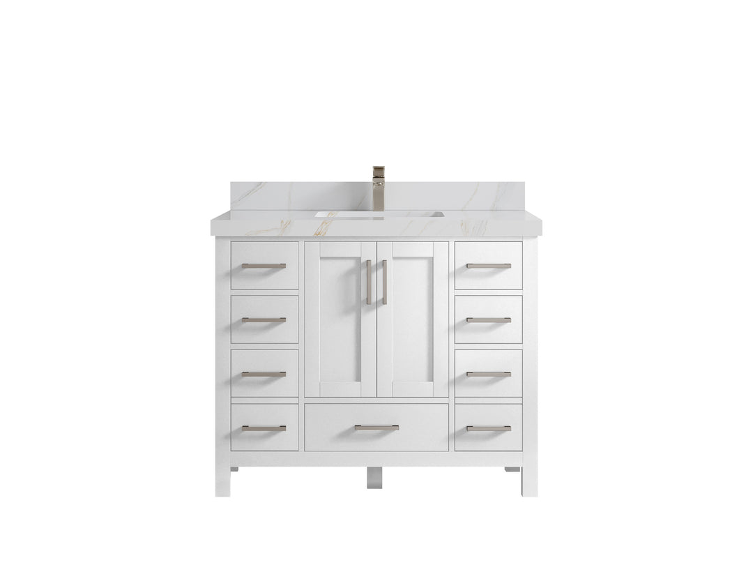 Malibu 42 in. W x 22 in. D Single Sink Bathroom Vanity