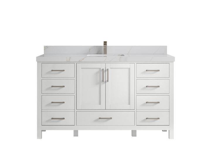 Malibu 60 in. W x 22 in. D Single Sink Bathroom Vanity - photo 19