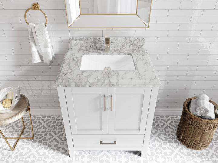 Malibu 30 in. W x 22 in. D Single Sink Bathroom Vanity - photo 24