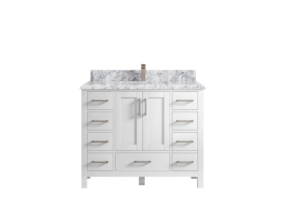 Malibu 42 in. W x 22 in. D Single Sink Bathroom Vanity