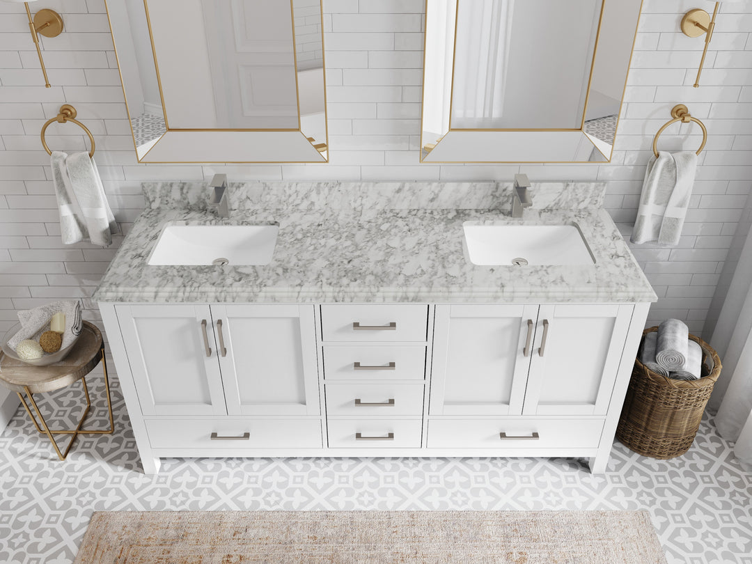 Malibu 60 in. W x 22 in. D Single Sink Bathroom Vanity