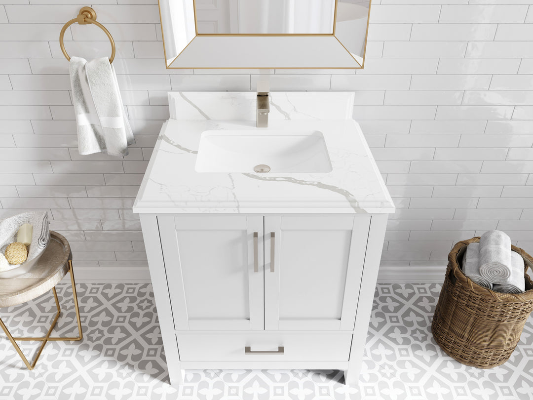 Malibu 30 in. W x 22 in. D Single Sink Bathroom Vanity