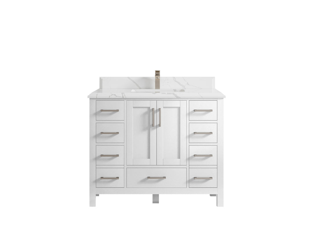 Malibu 42 in. W x 22 in. D Single Sink Bathroom Vanity
