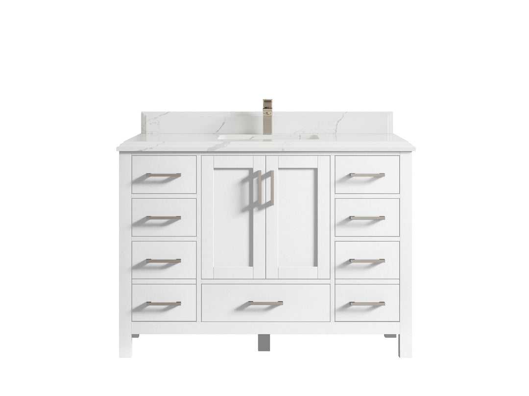 Malibu 48 in. W x 22 in. D Single Sink Bathroom Vanity