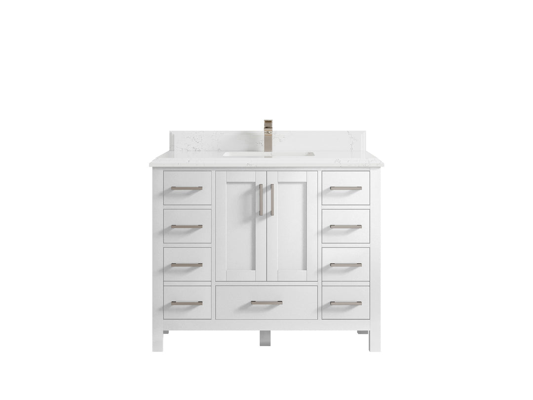 Malibu 42 in. W x 22 in. D Single Sink Bathroom Vanity